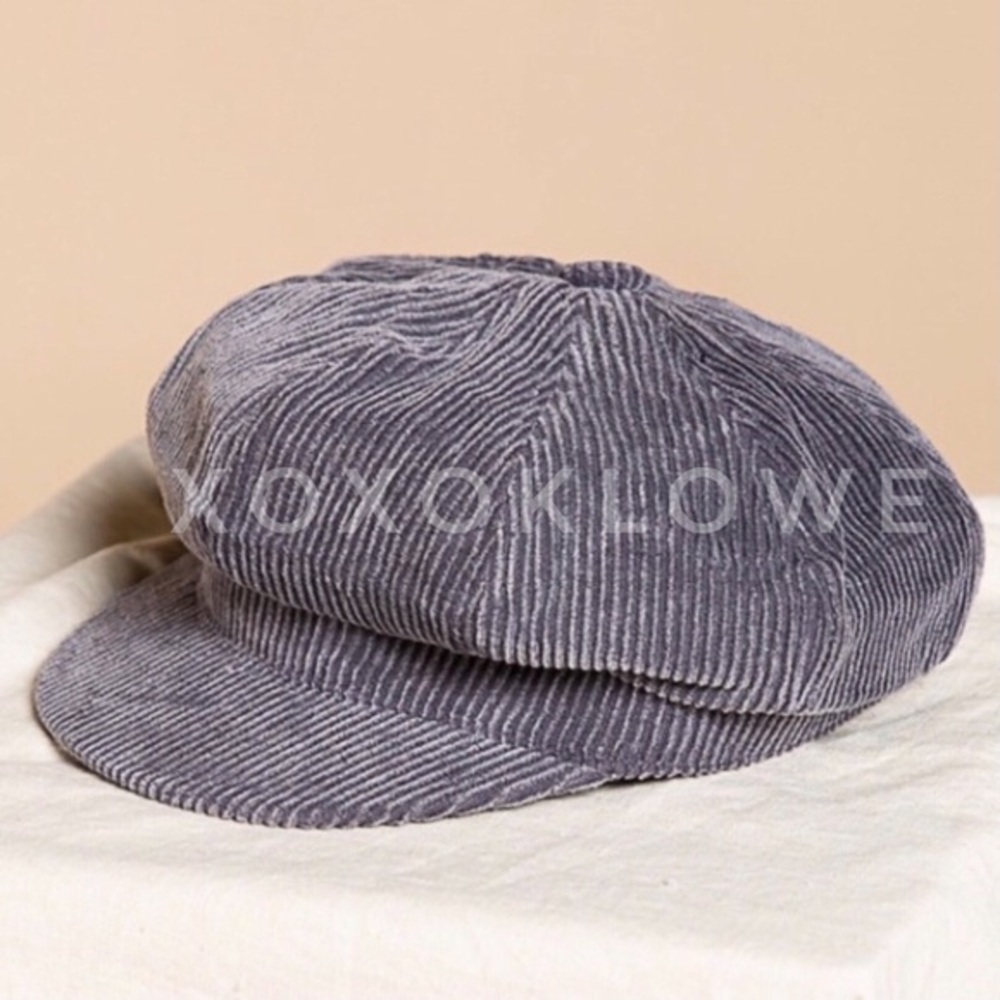 POL Charcoal Gray Corduroy Cap - Picture 3 of 13